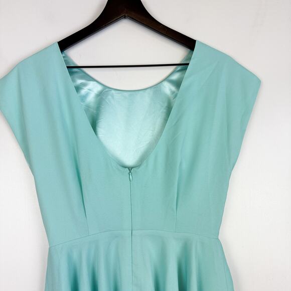 NWT Blaque Label Womens Mini Fit & Flare Mini Dress Blue - Size M - Picture 5 of 9